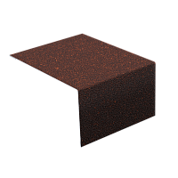 Наличник металлический с посыпкой Docke, Красный