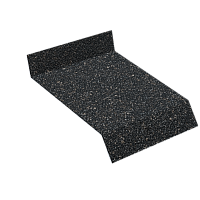 Отлив металлический с посыпкой, Серый