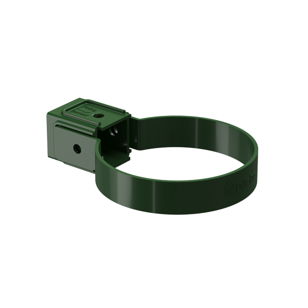 Хомут универсальный для водосточной трубы Standard, зелёный - 1