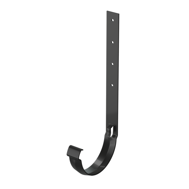 Кронштейн желоба металлический Premium, карбон - 1